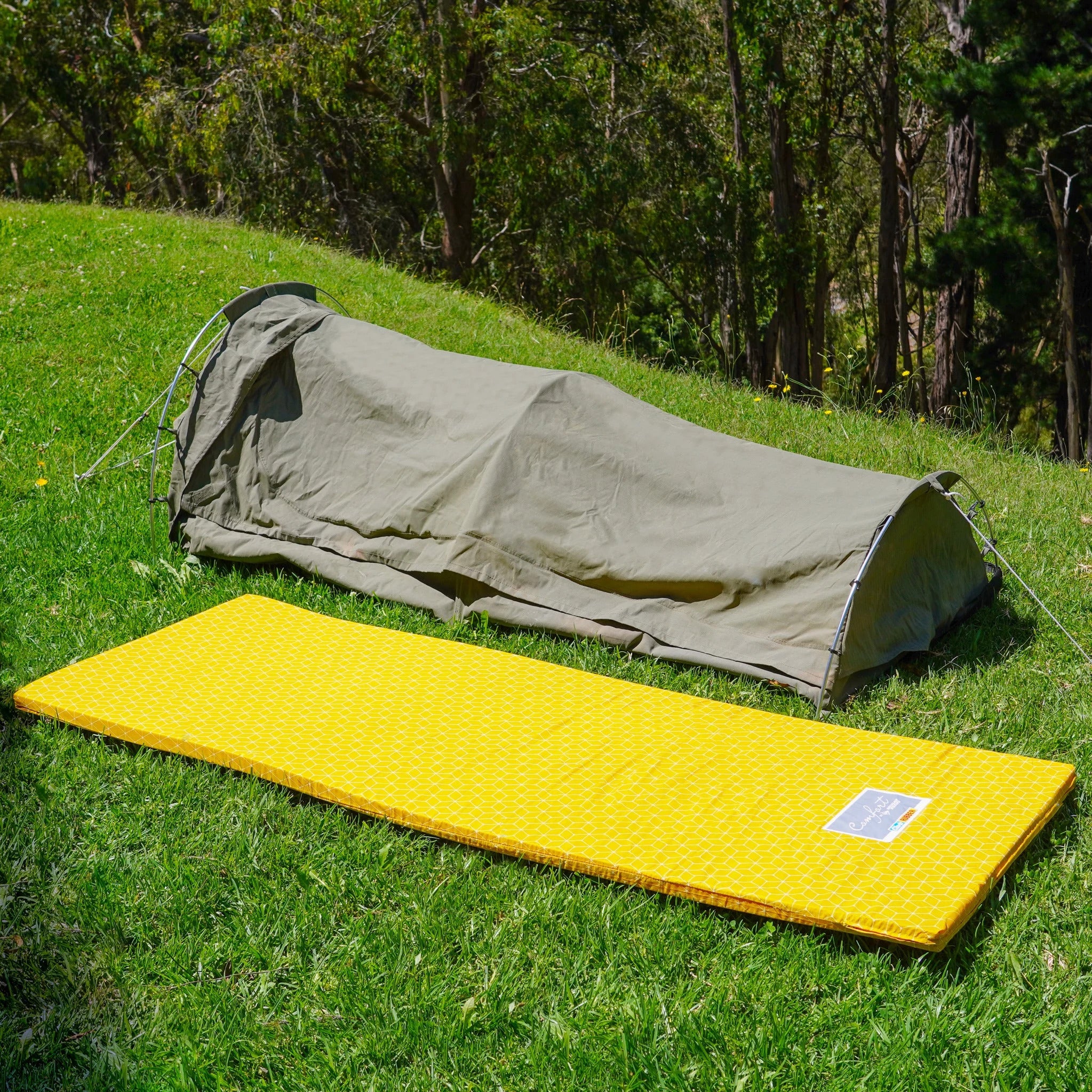 deluxe foam mattress for camping