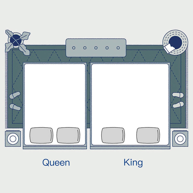 King Bed vs Queen Bed