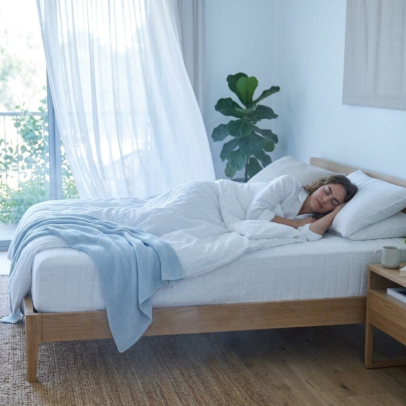 Cool, breathable Newentor Hybrid mattress for hot sleepers in Australia
