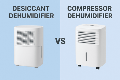 Desiccant Dehumidifier vs Compressor Dehumidifier, Which One Do You Need?