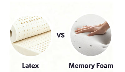 Pillow Comparsion 2025: Latex Pillow vs Memory Foam Pillow