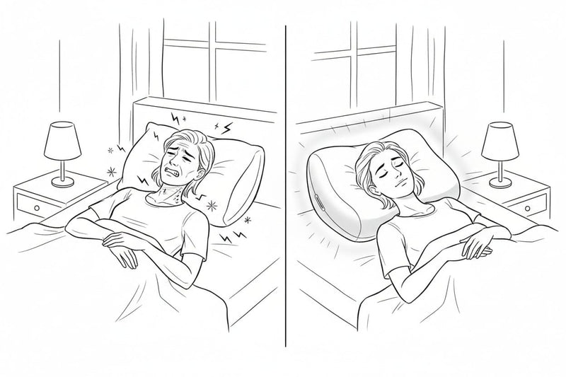 pillow for neck stiffness 