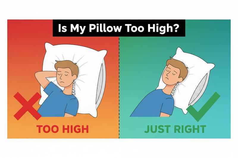 pillow too high