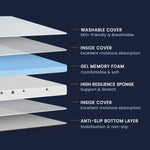 Newentor Memory Foam Mattress Topper