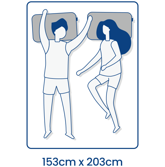 queen bed mattress size