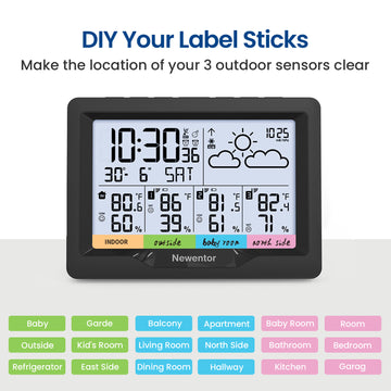 Wireless Multiple Sensors Weather Station Q5