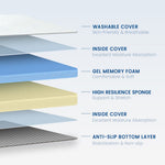 cooling mattress topper layers