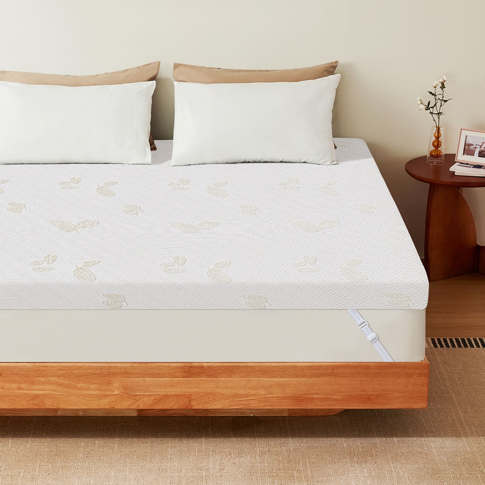 newentor memory foam mattress topper