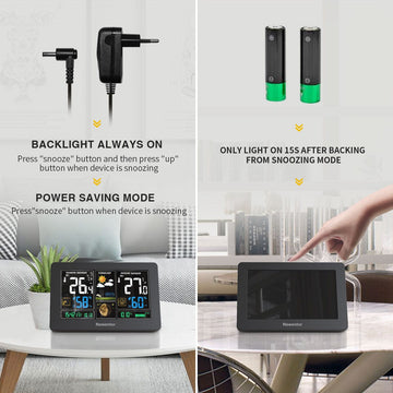 Wireless 7.5-inch Full Color Weather Station Q3 - All In One Functions