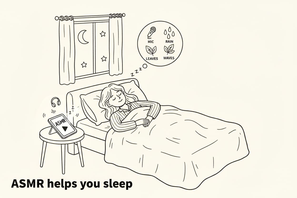 asmr and sleep