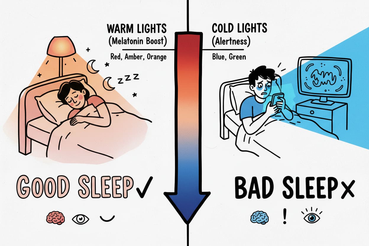 best color light for sleep