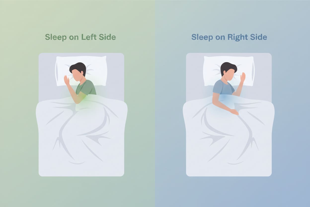 best position to sleep left or right