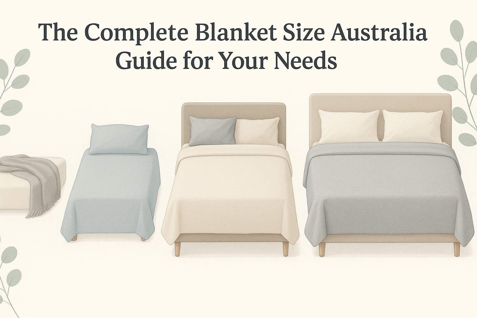 blanket sizes australia