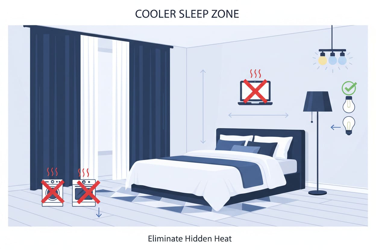 eliminate hidden indoor heat sources