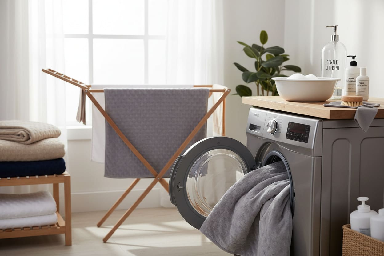 how to wash a weighted blanket