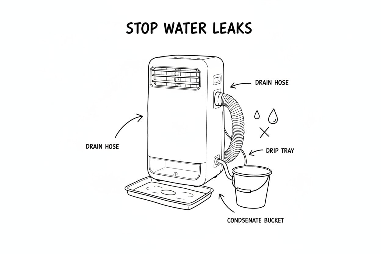 how to stop water leaks