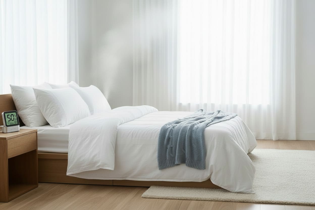 ideal humidity for bedroom