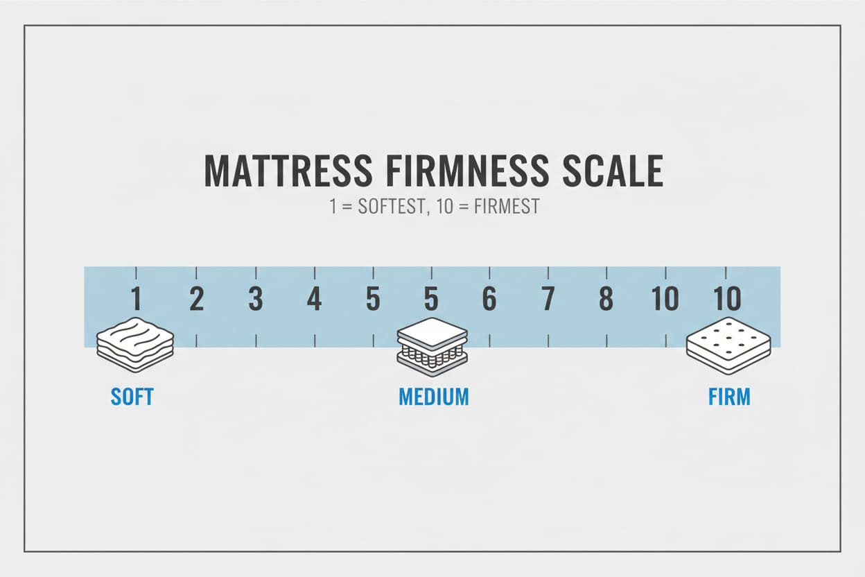 mattress firmness scale