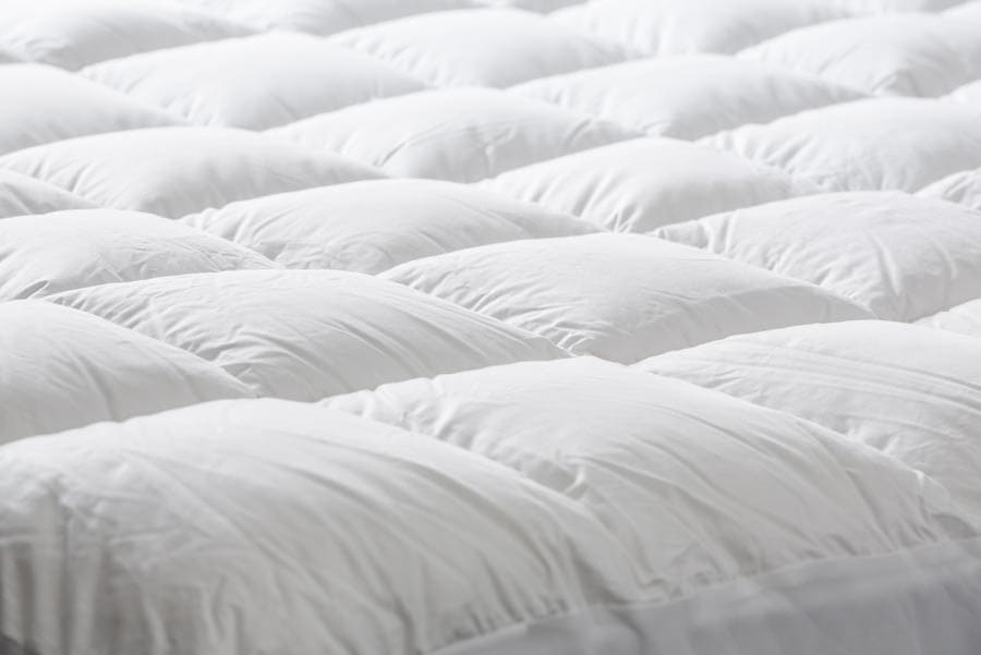 construction of microcloud mattress topper