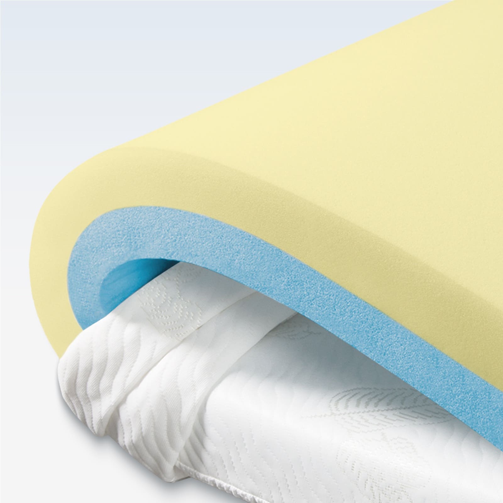 newentor memory foam mattress topper construction