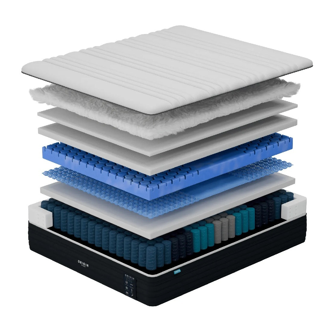 origin hybrid pro mattress construction