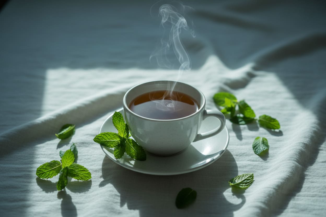 peppermint tea