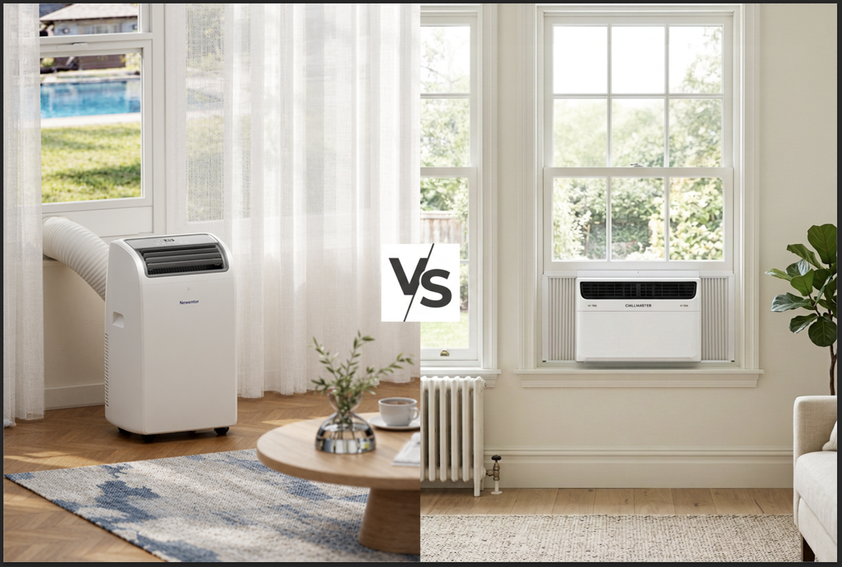 portable air conditioner vs window air conditioner