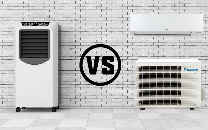 portable split system air conditioner