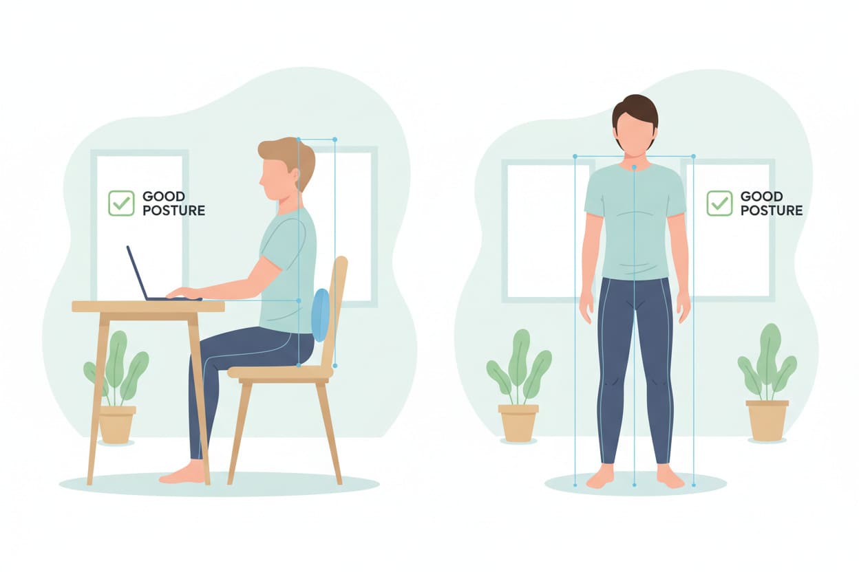 practice good posture