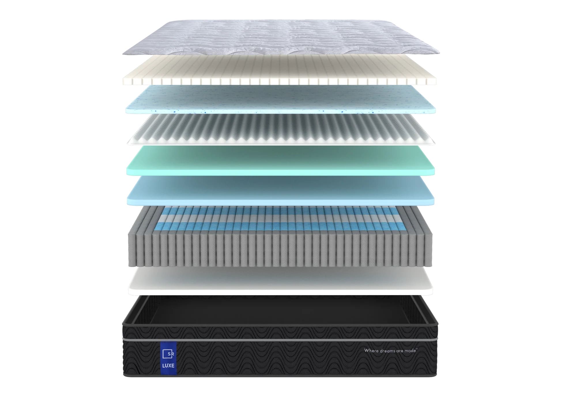 sleep republic luxe mattress construction