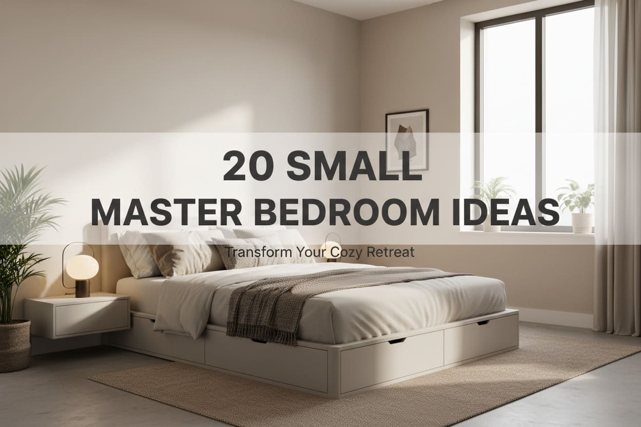 small master bedroom ideas