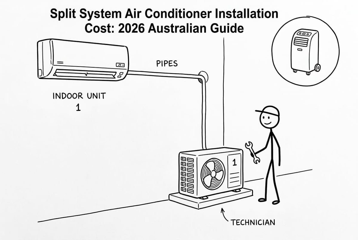 split system air conditioner installation cost