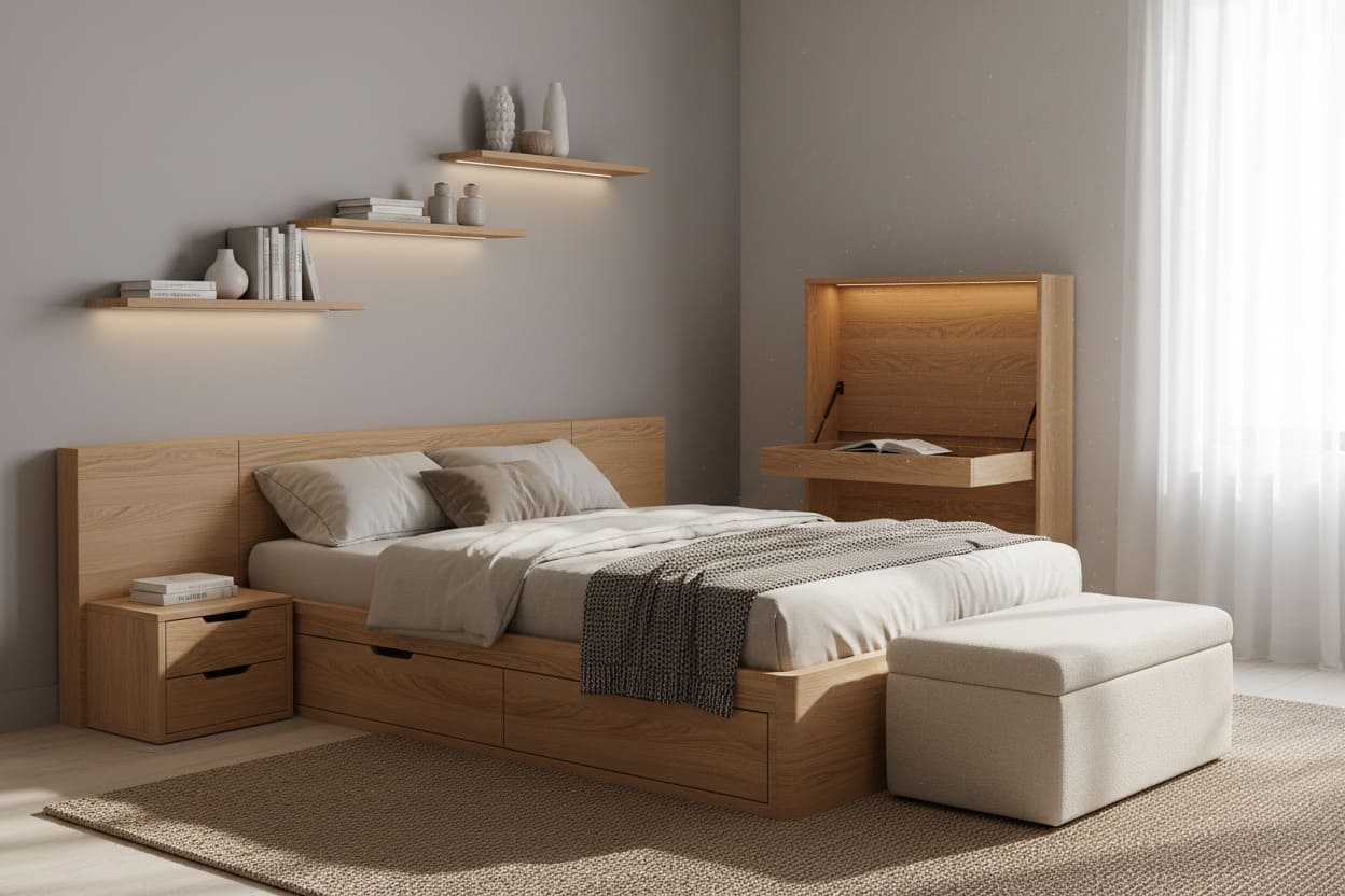 use multi-functional furniture