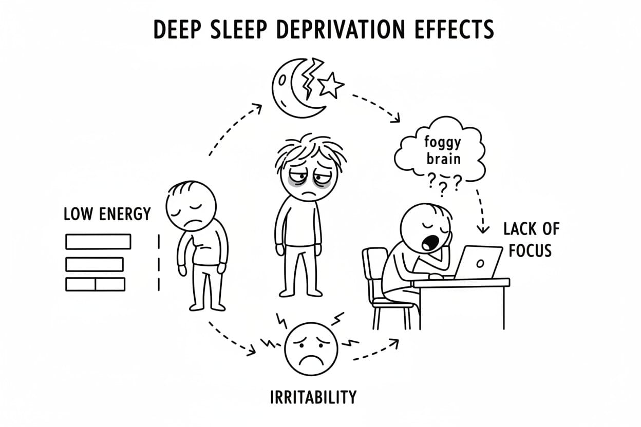 what happens if you can’t get enough deep sleep