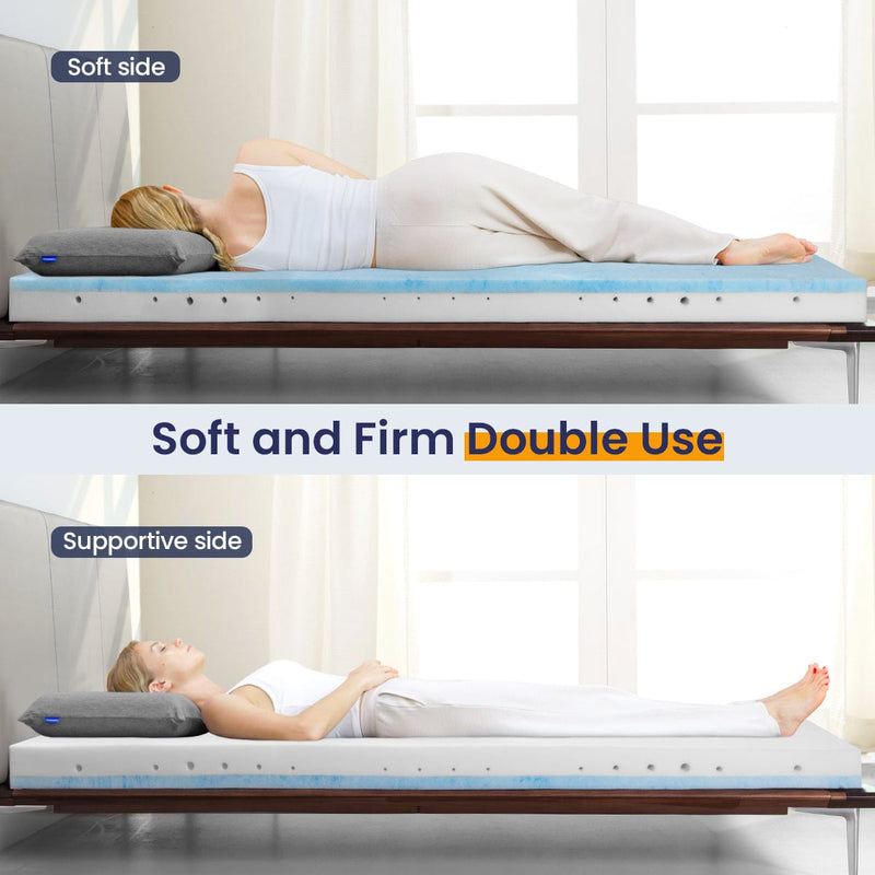 Newentor Memory Foam Mattress Topper